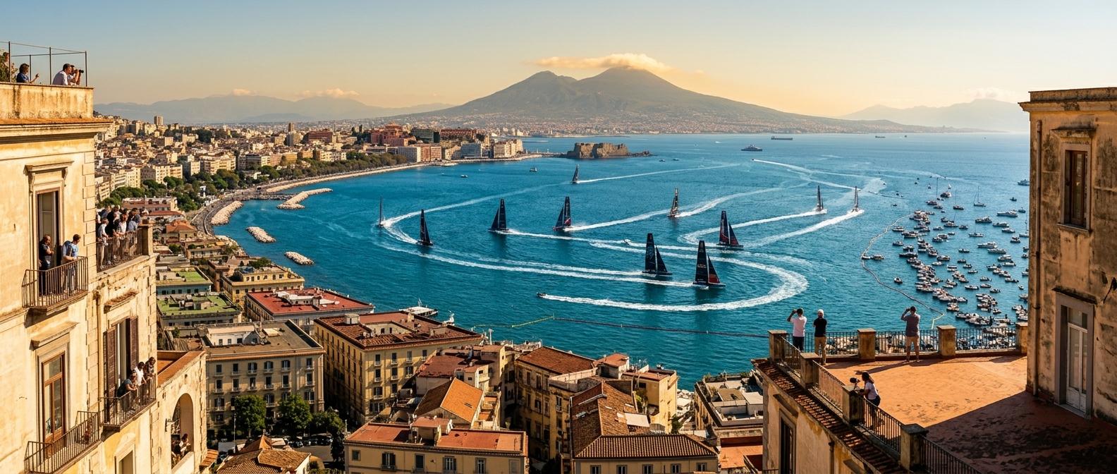 Dove vedere l'America's Cup a Napoli da terra: Race Village e punti panoramici