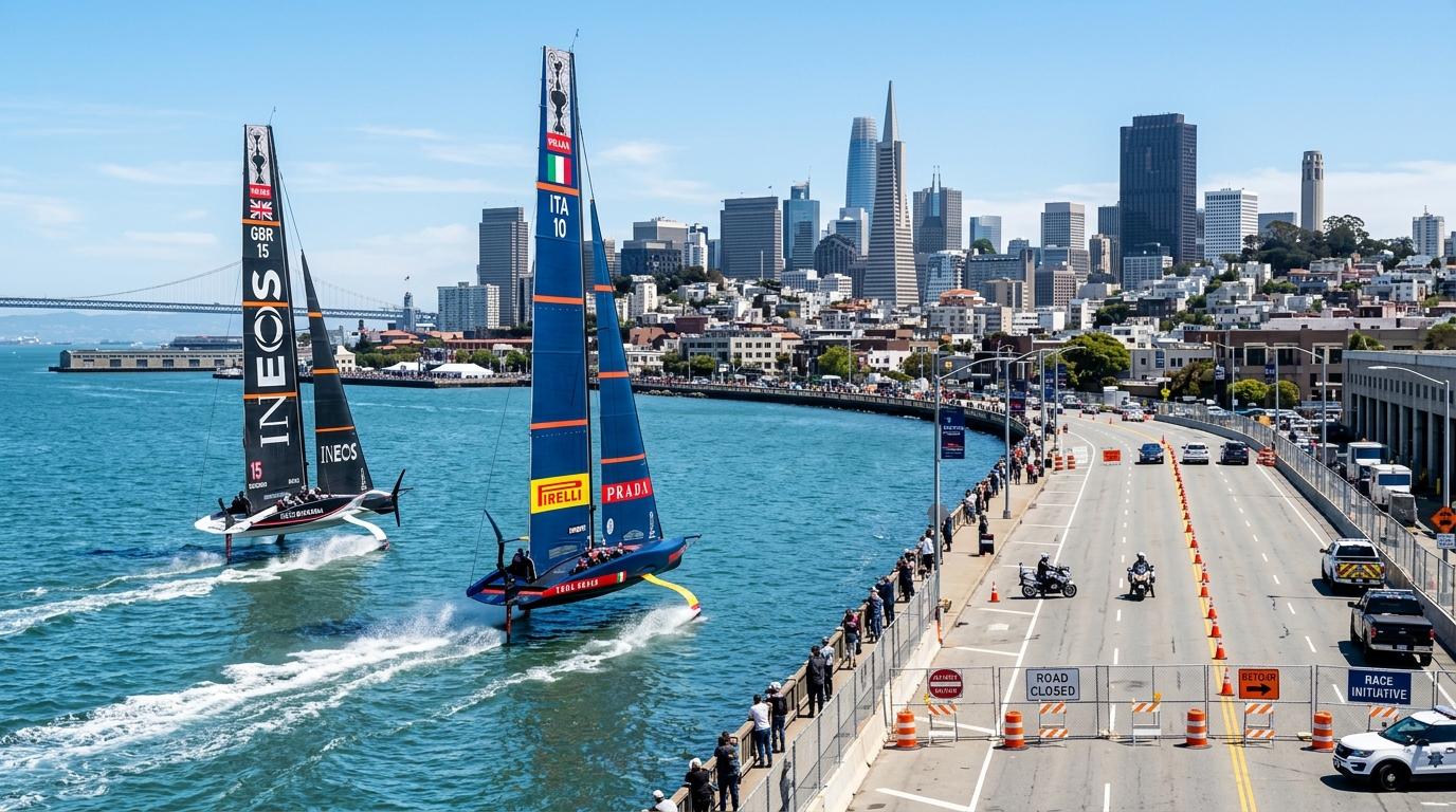 America’s Cup e Viabilità: Guida Completa a Chiusure Stradali, DZT e Percorsi Alternativi